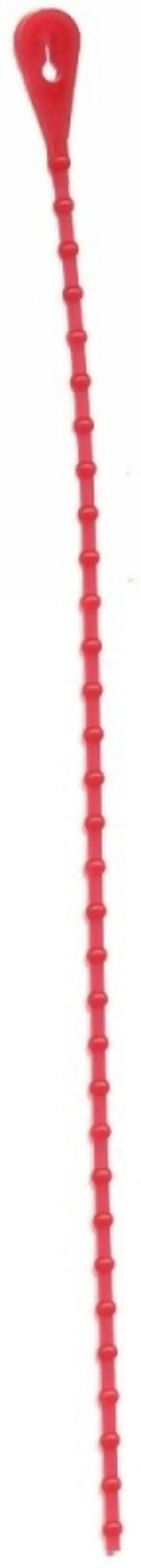 Koolstop Reuseable Bead Cable Ties in Red