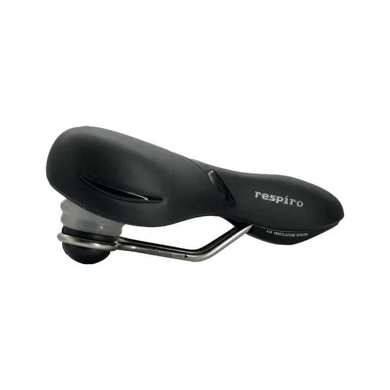 Selle Royal Respiro Stracciatella Relaxed Saddle in Black-1