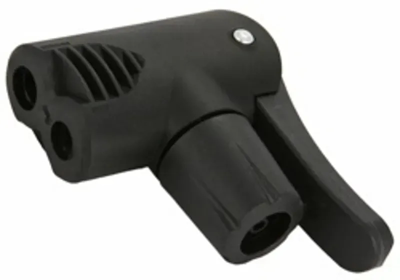 Planet Bike 1012-1 Floor Pump Dual Head in Black