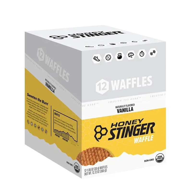 Honey Stinger 12-servings Waffles - Vanilla