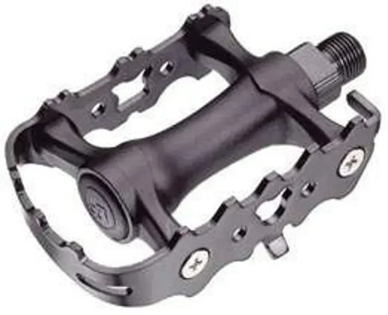 VP Components VPE-993 Resin 9/16-inch Steel Cage ATB Pedals in Black