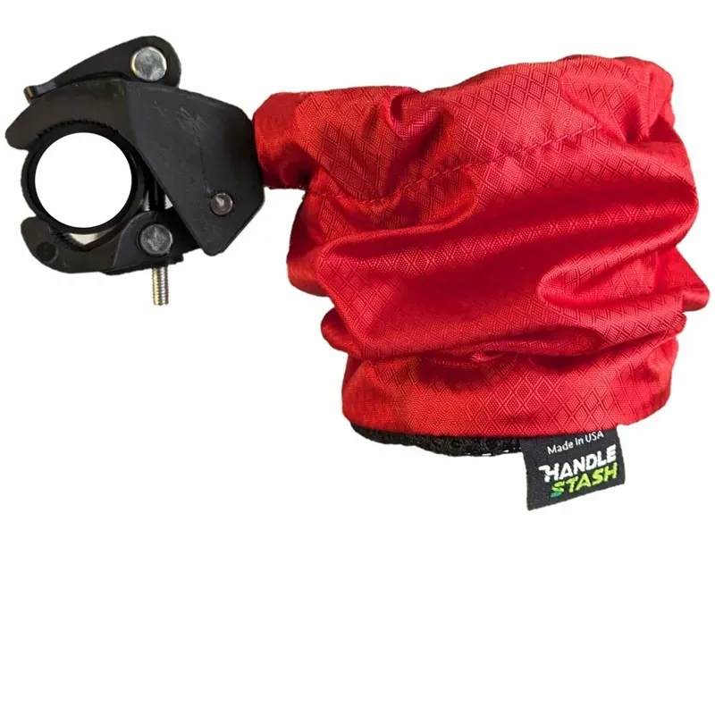 Handlestash Shock Absorbing Cup Holder in Red